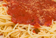 Bucket of Spaghetti Marinara