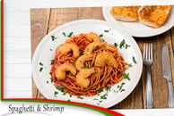 Spaghetti & Shrimp