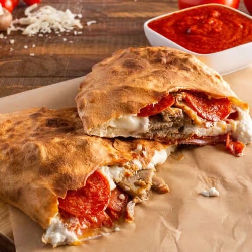 Meatlovers Calzone.