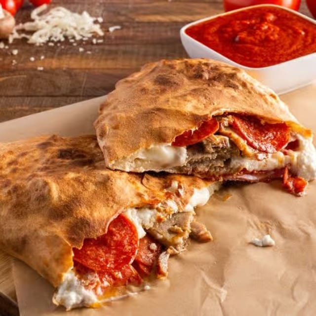 Meatlovers Calzone.