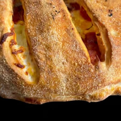 B.B.Q. Chicken Calzone.