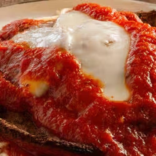 Side Eggplant Parmigiana.
