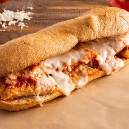 Chicken Parmigiana Submarine.