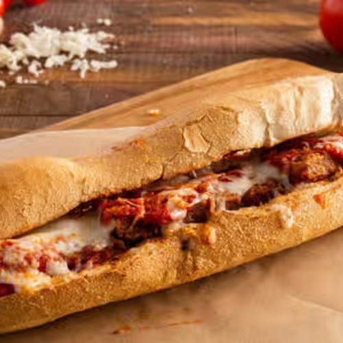Veal Parmigiana Submarine.