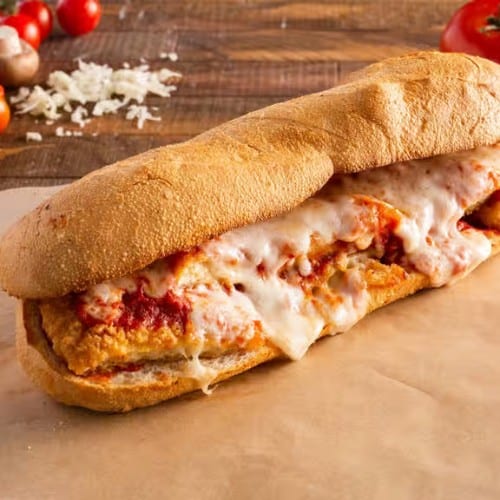 Chicken Parmigiana Sub.