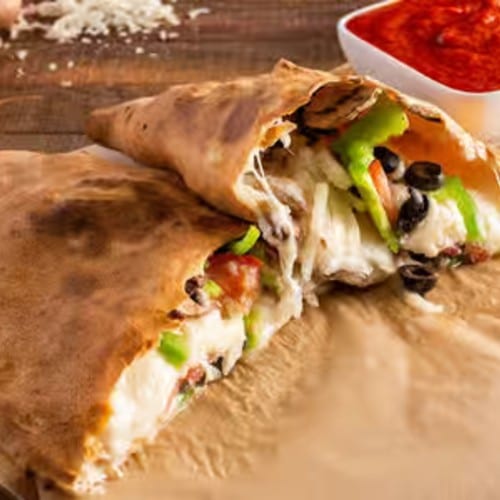 Vegetarian Calzone.