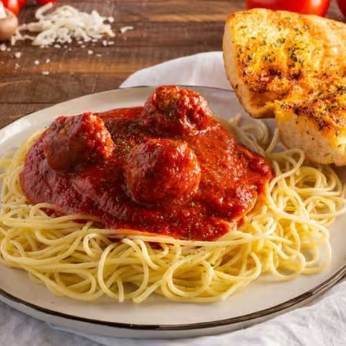 Meatballs Pasta.