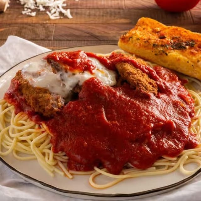 Veal Parmigiana Pasta.