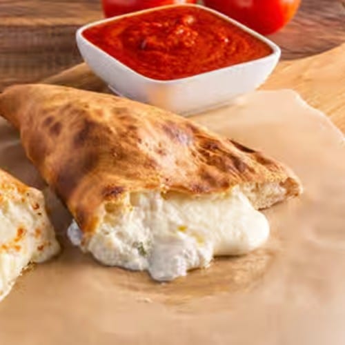 Ricotta & Mozzarella Calzone.