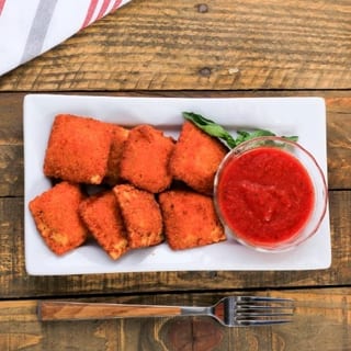 Breaded Cheese Ravioli
