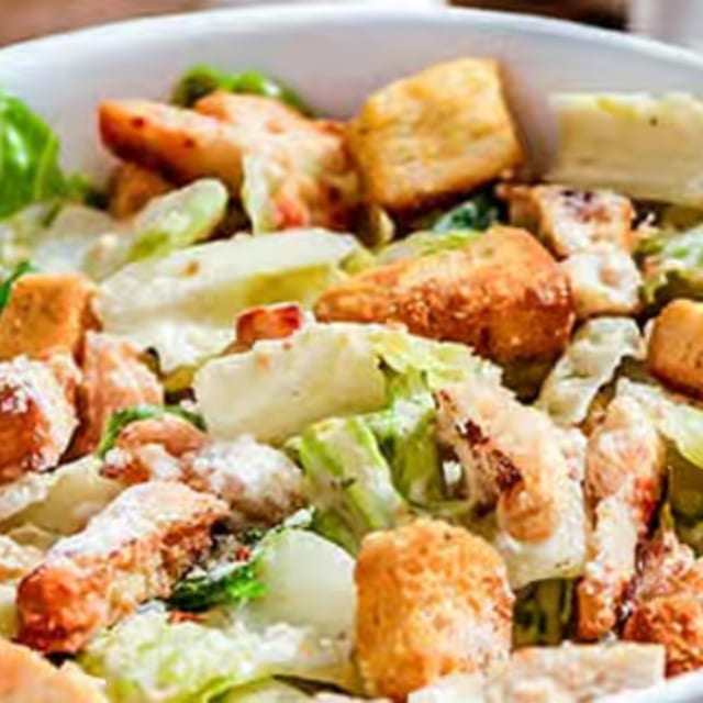 Bucket Chicken Caesar Salad.