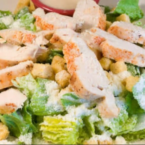 Chicken Caesar Salad.