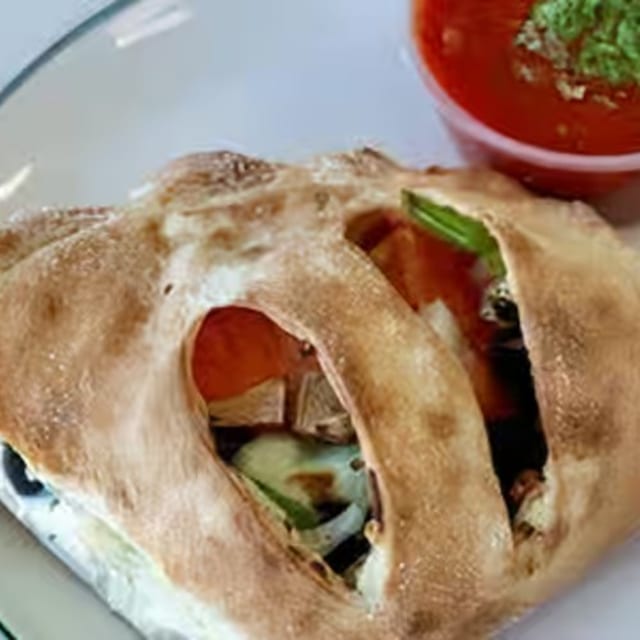 Vegetarian Calzone.
