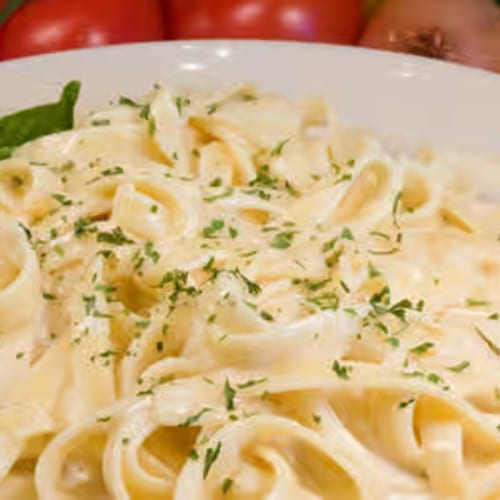 Fettucine Alfredo Pasta.