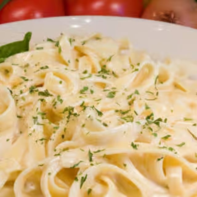 Fettucine Alfredo Pasta.