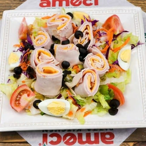Bucket of Chef Salad.