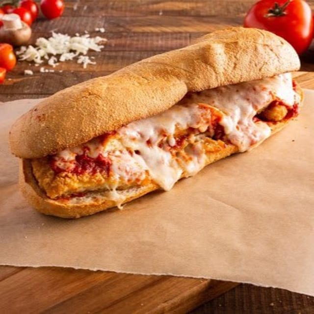 Chicken Parmigiana Submarine.