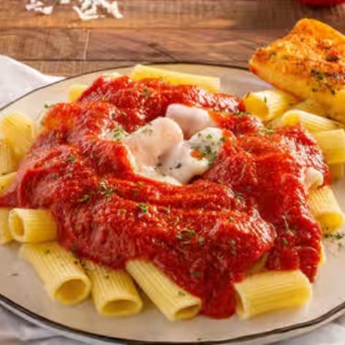 Baked Rigatoni Pasta.