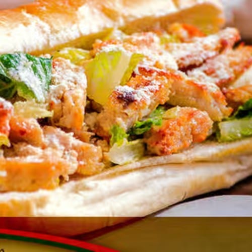 Chicken Caesar Submarine.