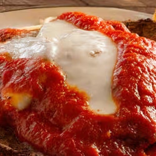 Chicken, Eggplant or Veal Parmigiana.