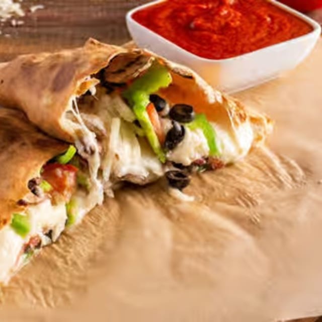 Vegetarian Calzone.