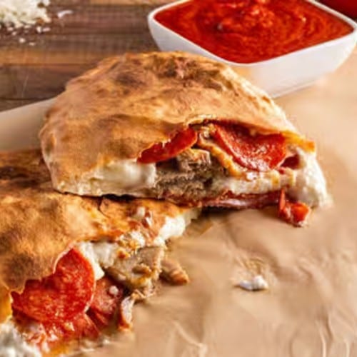 Meatlovers Calzone.