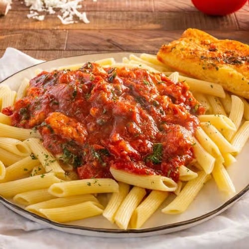 Arrabiata a La Aurora Pasta (Spicy).