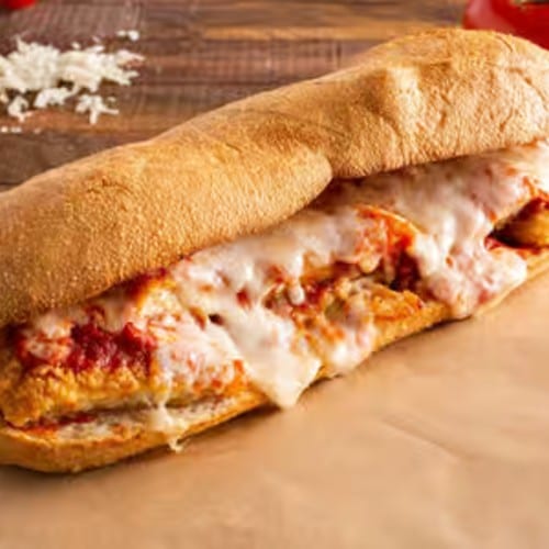 Chicken Parmigiana Submarine.